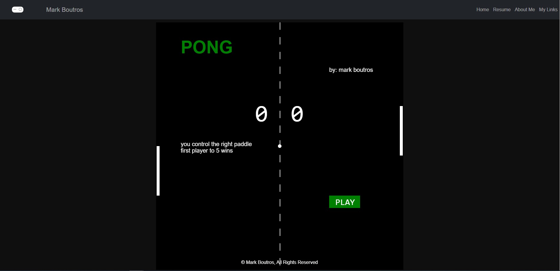 pong game icon